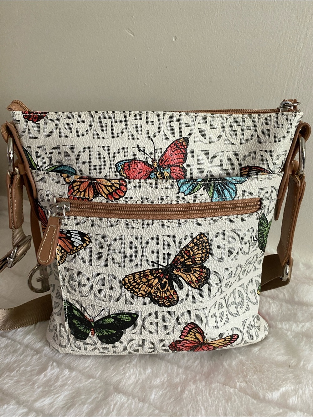 Giani Bernini Signature Butterfly Crossbody Bag